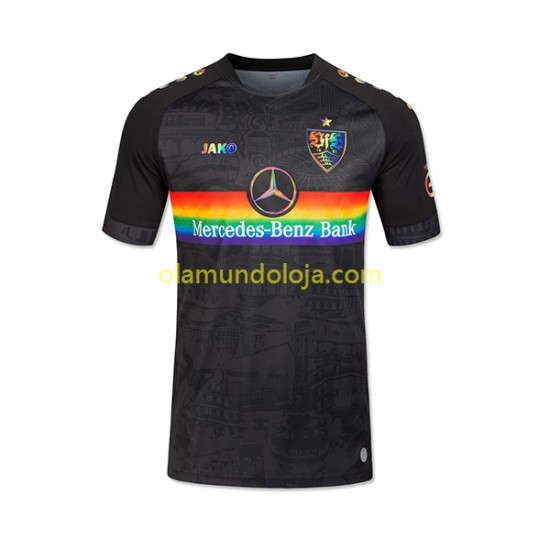 Camisola VfB Stuttgart Special Homem Equipamento Primeiro 2022-2023 Manga Curta